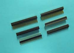 P1276 1.27x1.27mm Dual Row Pin Headers Connector - DIP type